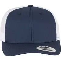 Flexfit Casquette bleu marine / blanc