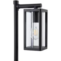 LUCANDE Luminaire Extérieur , Siveta, dimmable, Noir, Terrasse, Aluminium, Moderne