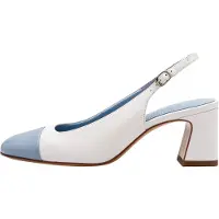 Tamaris Escarpins bleu clair / blanc