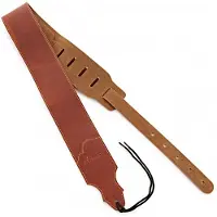 Hartwood Sangle de Guitare en Cuir Italien Brun Clair