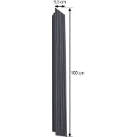 LUCANDE Luminaires d'extérieur , Melira, Noir, Terrasse, Aluminium, Moderne
