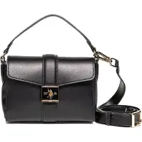 U.S. POLO ASSN. Sac bandoulière or / noir