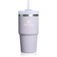 Stanley Quencher H2.O FlowState Tumbler gobelet en acier inoxydable avec paille petit format Purple Dust 1 pcs