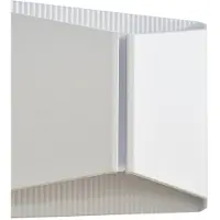 LINDBY Luminaire Extérieur , Anlira, Blanc, Terrasse, Métal, Moderne