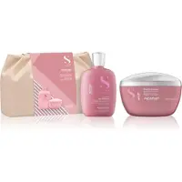 Alfaparf Milano Semi di Lino Moisture Duo Kit coffret cadeau pour cheveux secs