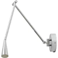 101 Copenhagen Applique Murale , dimmable, Métallique, Salon / séjour, Aluminium, Design