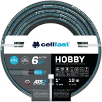 Cellfast Tuyau d'arrosage hobby ats 1" 10mb....