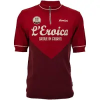 Santini Maillot à Manches Courtes Eroica 29º Gaiole