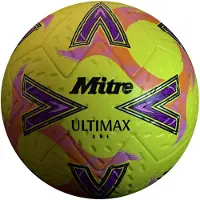 Mitre Ultimax One 26 Football Ball Jaune 5