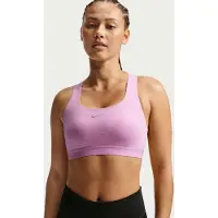 Nike Brassière de sport à maintien supérieur avec doublure légère Swift pour femme - Pourpre | Taille S