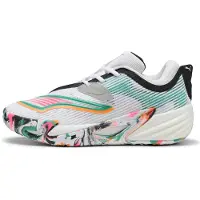 Puma Chaussures de basket All-Pro NITRO 2 "White Vibrant Green" pour Unisex