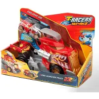Magic Box Toys T-racers Mix 'n Race Véhicule lanceur de feu Rouge Rouge One Size