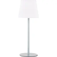 Leitmotiv - Lampe de table d'extérieur - Bleu - Lampe de table 15 x 15 x 40 cm - Lampe de chevet, salon, chambre à coucher