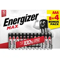 Energizer LR03/12 Max AAA 8+4 zdarma
