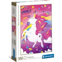 Clementoni Puzzle 500 HQ Les Animaux Fantastiques Licorne 35100