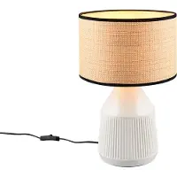 Reality Lampe de table Formentera Ø 28cm blanc