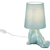 TRIO Lampe de table Huma bleu