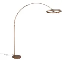 TRIO Lampe de pied Amador marron moka