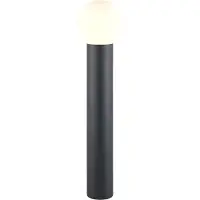 Valotorni Lampe de jardin sphérique 80 cm Mures anthracite