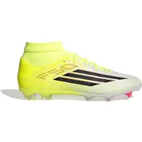 Adidas F50 League Mid Cut Fg/mg Football Boots Jaune EU 39 1/3 Homme