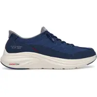 SKECHERS Slip-Ins: Contour Foam Cozy Fit Sneakers Laag - Blauw - Maat 48.5