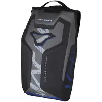 Macna Sac à dos imperméable Macna Formance, noir/bleu/blanc