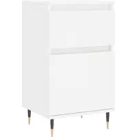 vidaXL Sideboard Blanc 40x35x70 cm Bois composite