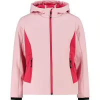 CMP Veste de ski pour enfant , modèle Kid G Jacket, avec capuche intégrée, couleur rose, taille 116