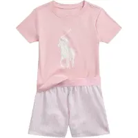 Polo Ralph Lauren Acc Set rose / blanc