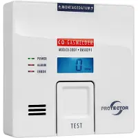 Protector Détecteur de gaz CO CO-300 F avec écran éclairé