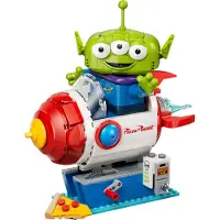 LEGO Alien et la fusée Pizza Planet