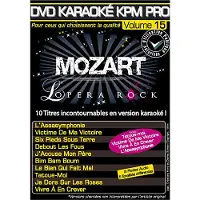 KPM Karaoke pro volume 15 - Mozart l'opéra rock