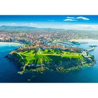 Bluebird Puzzle Gijón Espagne 1000 pièces Puzzle panoramique