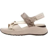 Tamaris Sandales 'Ledersandalen' ivoire