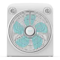 Cecotec Ventilateur sur pied PowerBox 6000, avec minuterie. 50 W, 5 pales de 30 cm de diamètre, 3 vitesses