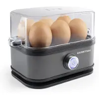 DS Produkte GOURMETmaxx Cuit-ufs design pour 6 ufs avec bol doseur & coquetier - compact