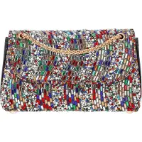 Faina Sac bandoulière mélange de couleurs / noir