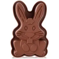 Orion Moule en silicone en forme de lapin, dimensions : 19 x 13 x 4,5 cm