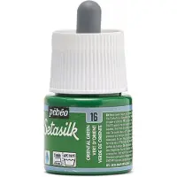 Pebeo Flacon Peinture - Pébéo - Setasilk - 45 ml - Vert Orient - Fixable par repassage