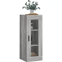 vidaXL Armoire murale Gris Sonoma 34,5x34x90 cm