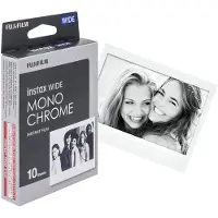 Fujifilm INSTAX Film WIDE Monochrome Paquet unique