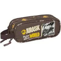 Safta Trousse à crayons double Jurassic World