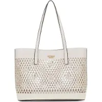 GUESS Cabas LETTY 2 IN 1 TOTE femmes - Blanc - Unique