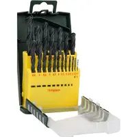 Bosch Set de forets à métal HSS-R, 1-10 mm - 19 pièces