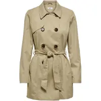 ONLY Manteau mi-saison 'ONLValerie' beige / marron