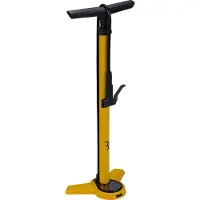 BBB Airsteel Floor Pump Jaune 160 Psi