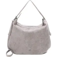 Fritzi aus Preußen sac à épaule sac à épaule bandoulière Soft Suede Leja Hobo Stone gris