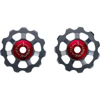 BBB Aluboys 11t Ceramic Bdp-21 Jockey Wheel Set Argenté 11t