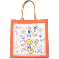 Oilily sac shopper City Shopper Multicolor corail coloré