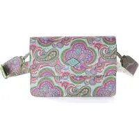 Oilily sac à épaule bandoulière Summer Paisley Shoulder Bag Aqua coloré